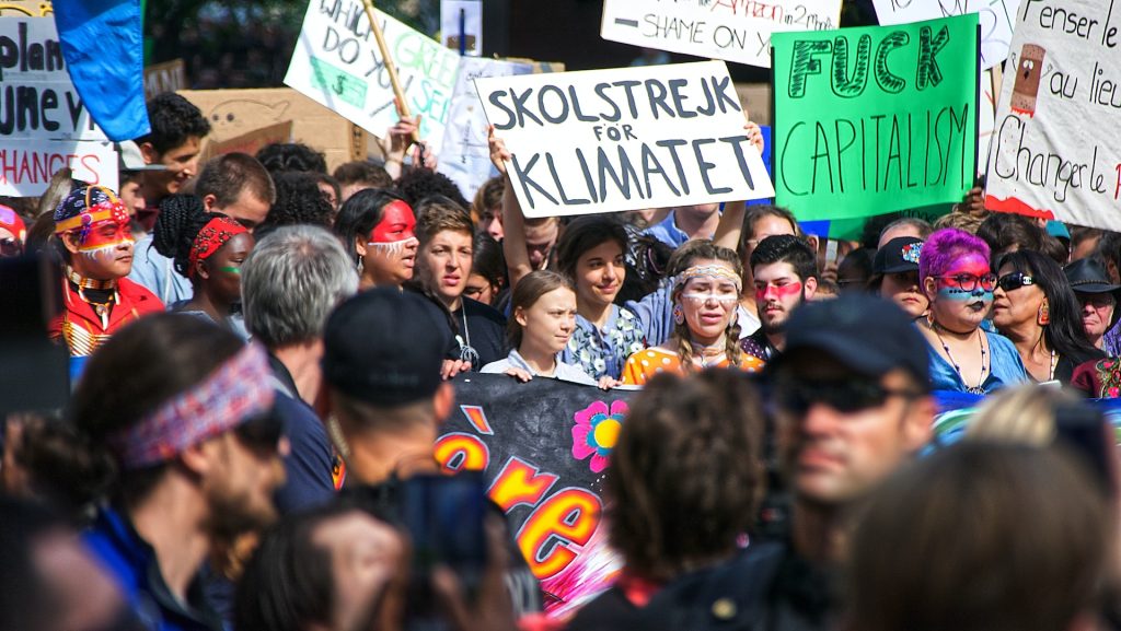 Greta Thunberg Leads Climate Protest Against JP Morgan’s Fossil Fuel Financing