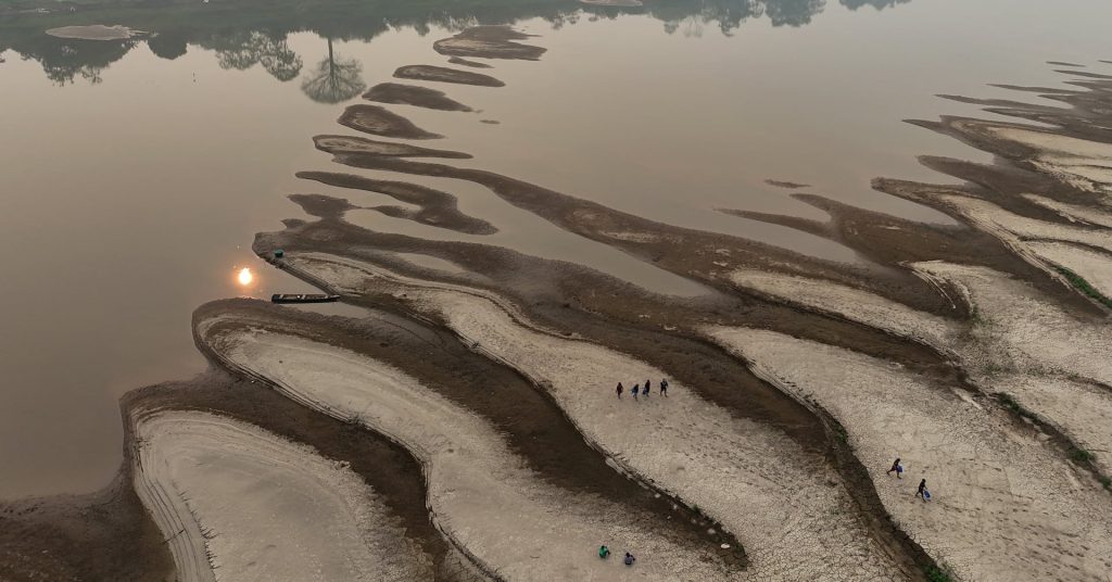 Drought in Brazil dries up river, blocking shipping on key grain route